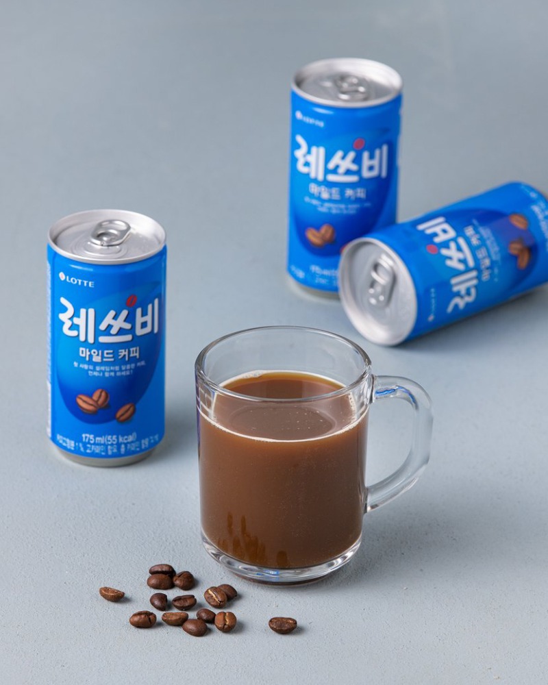 [롯데] 레쓰비 커피 175ml 유통기한: 2023.11.15